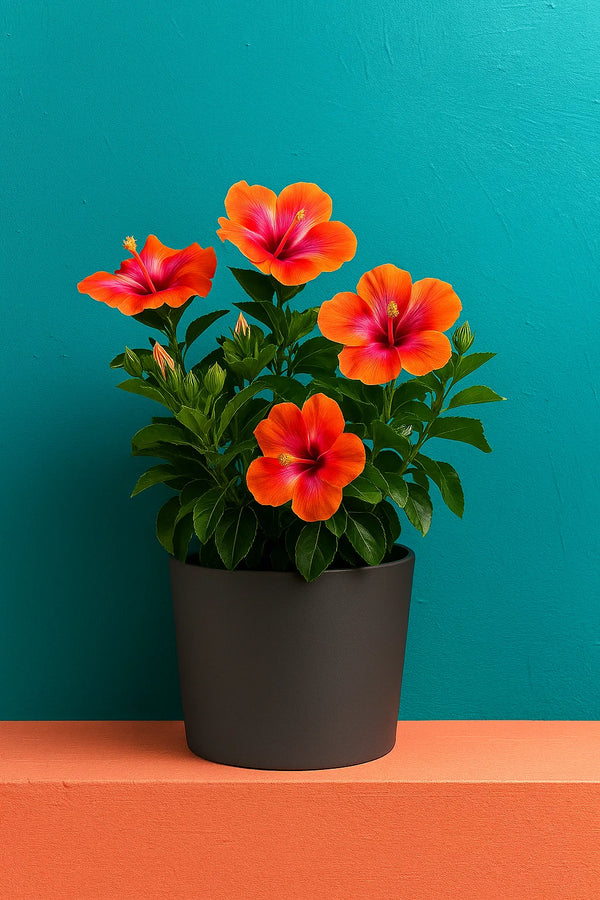 Hibiscus Fiesta Bush Premium