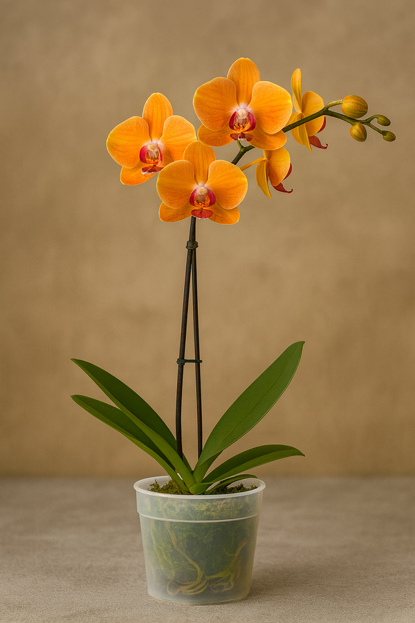 Orchid Phalaenopsis Orange