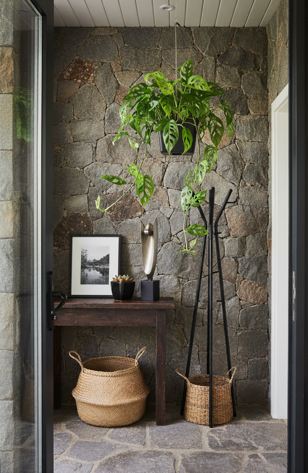 Monstera Swiss Cheese In A Hanging Basket