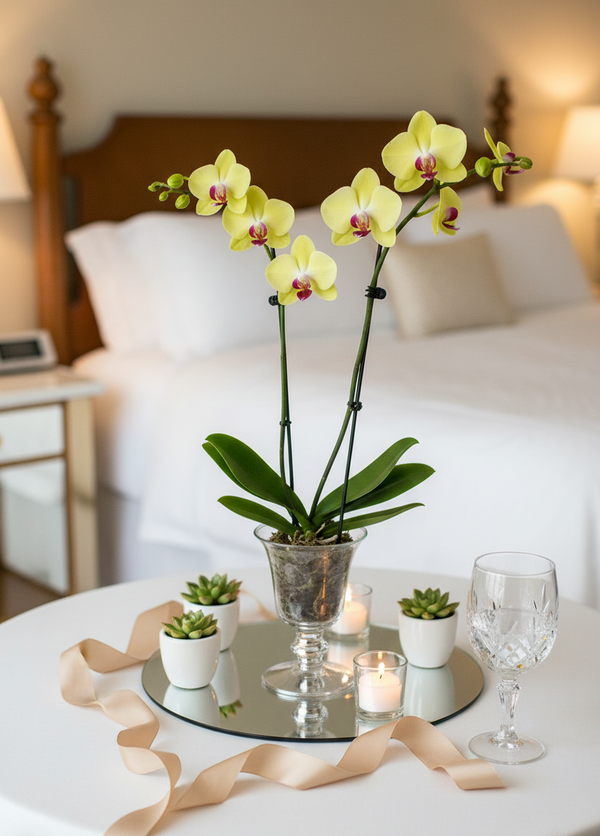 Orchid Phalaenopsis Yellow