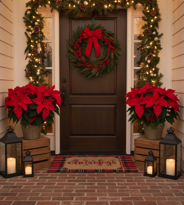 Custom Holiday Poinsettias, Orchids and Seasonal Flowering Plants