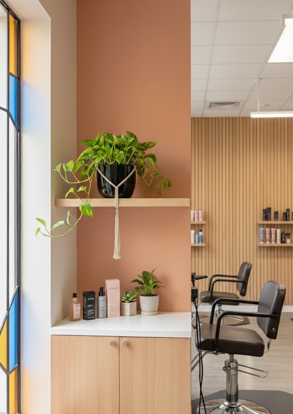 Pothos Camouflage  In a Hanging Basket