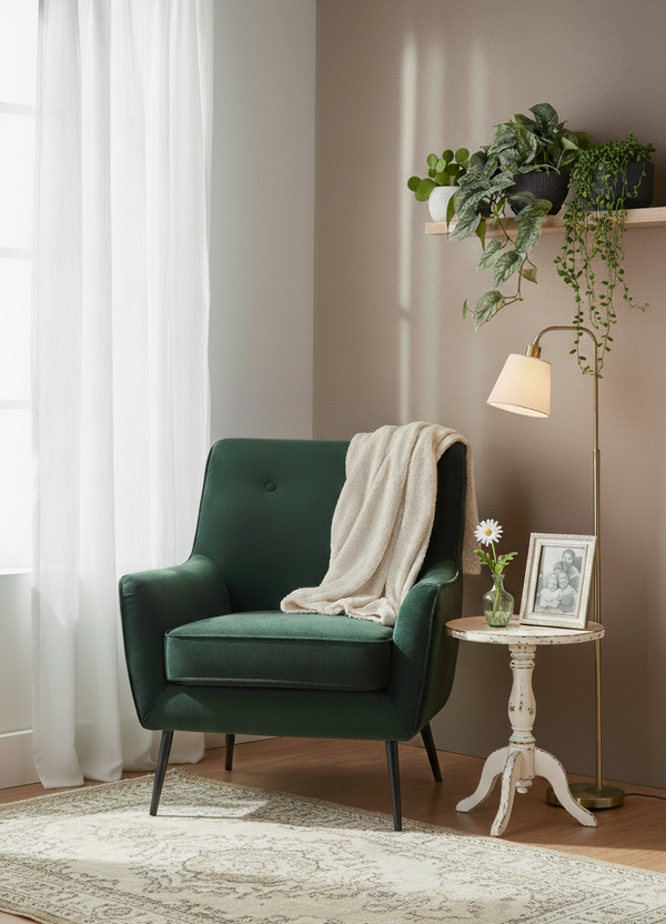 Pothos Silver Satin In a Hanging Basket