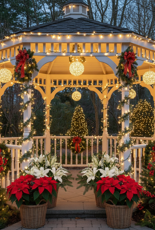 Custom Holiday Poinsettias, Orchids and Seasonal Flowering Plants