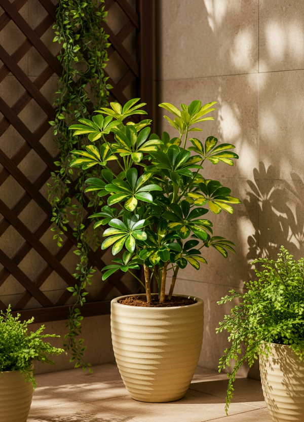 gold capella house plant Schefflera Arboricola Gold Capella – ShopTropicals