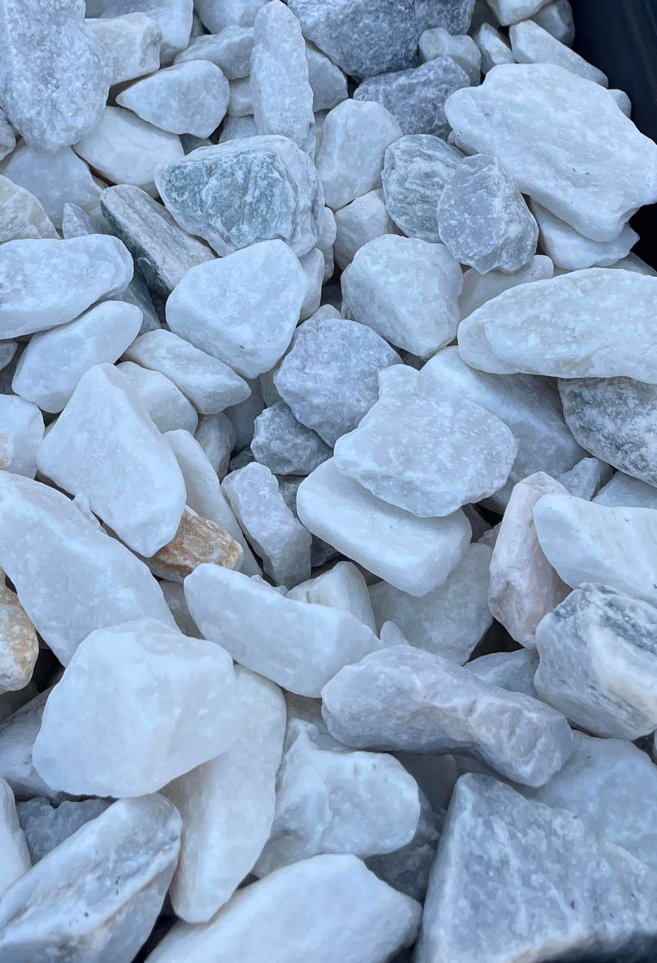 White Marble Chips - Carroll's Building Materials (St. Petersburg, FL)