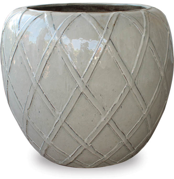 round planter with trellis Round Planter with Trellis Design – ShopTropicals