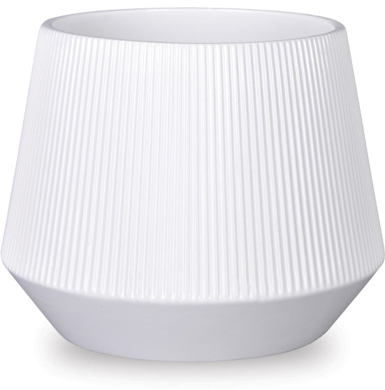 ceramic plant pots without drainage holes Vertical Rib Ceramic Pots Without Drainage Hole – ShopTropicals