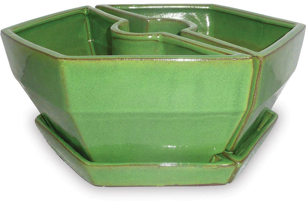 plastic umbrella planter Hexagon Umbrella Planter – ShopTropicals