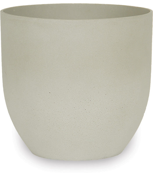 Tall Round Sandstone Pot