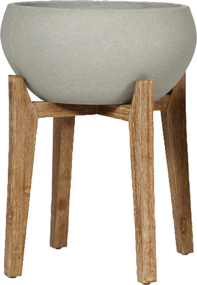 Planter Stands with Wood Legs
