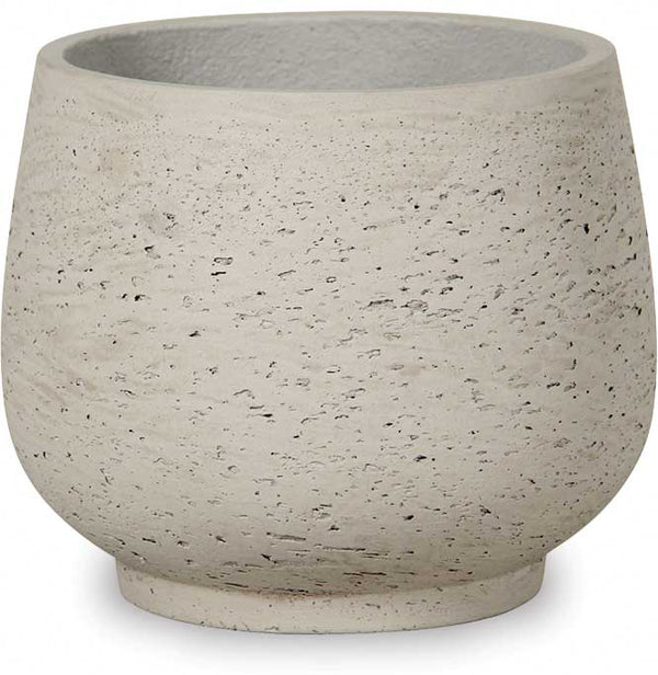 Round Cement Pot