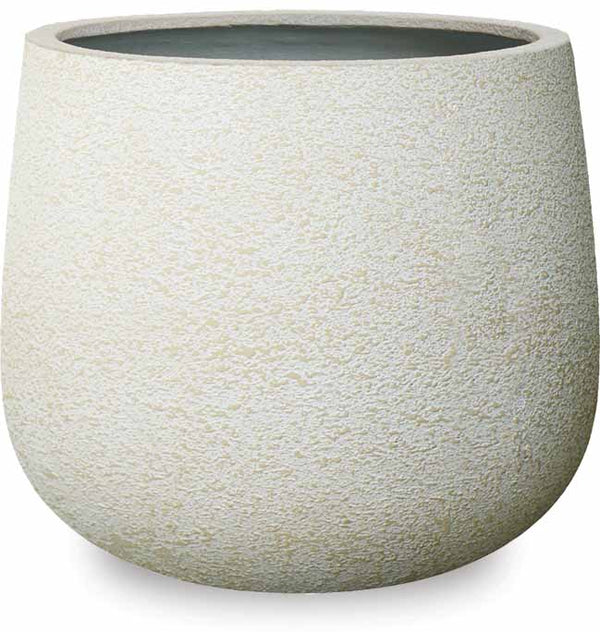 Ficonstone Rough Stone Footed Round Pot