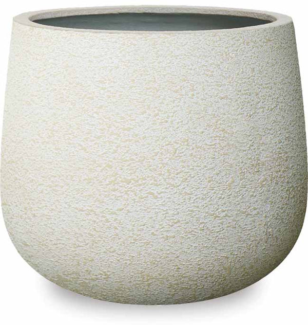 ficonstone planter pot Ficonstone Rough Stone Footed Round Pot – ShopTropicals