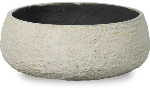 Chalk Stone Shallow Pot